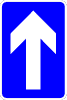 Road Sign One Way